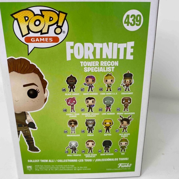 💖MEGA SALE💖Funko Pop! Fortnite Tower Recon Specialist #439 Vinyl Figure Toy - Picture 6 of 7